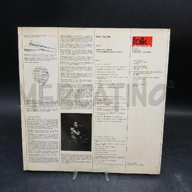 LP JOYCE PASARINHO URBANO | Mercatino dell'Usato Roma garbatella 2