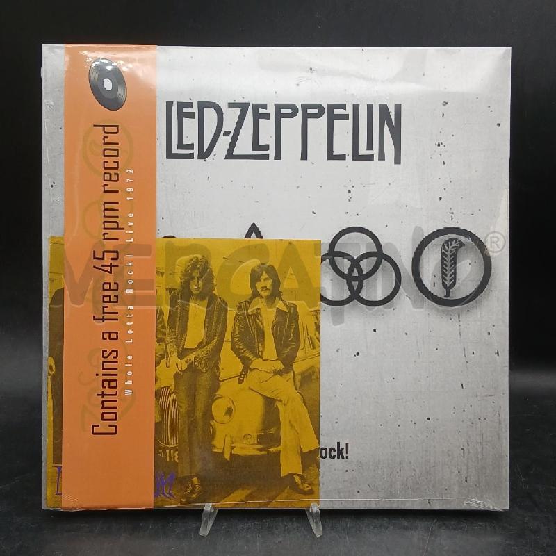 LP LED ZEPPELIN WHOLE ROCK  | Mercatino dell'Usato Roma garbatella 1