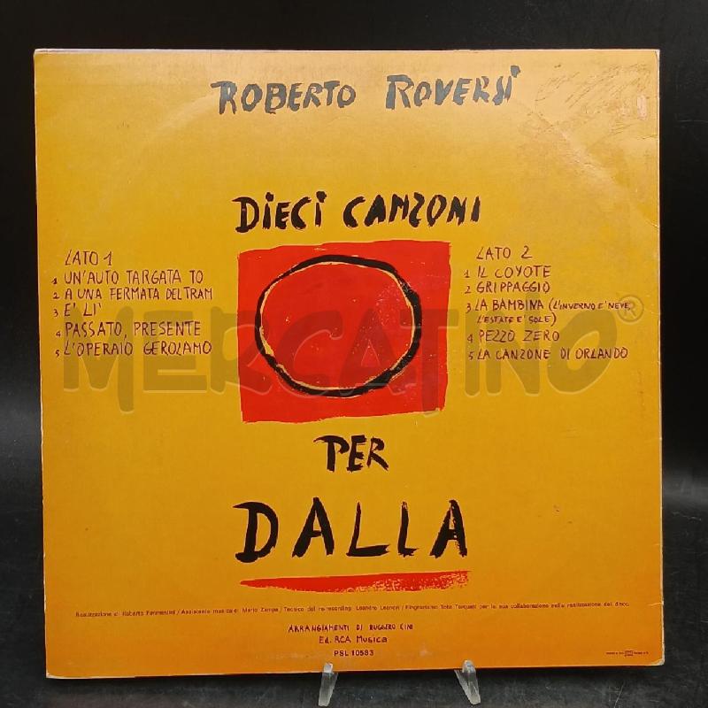 LP LUCIO DALLA GIORNO CINQUE TESTE  | Mercatino dell'Usato Roma garbatella 2