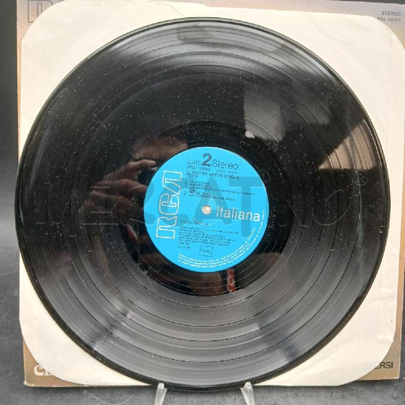 LP LUCIO DALLA GIORNO CINQUE TESTE  | Mercatino dell'Usato Roma garbatella 4