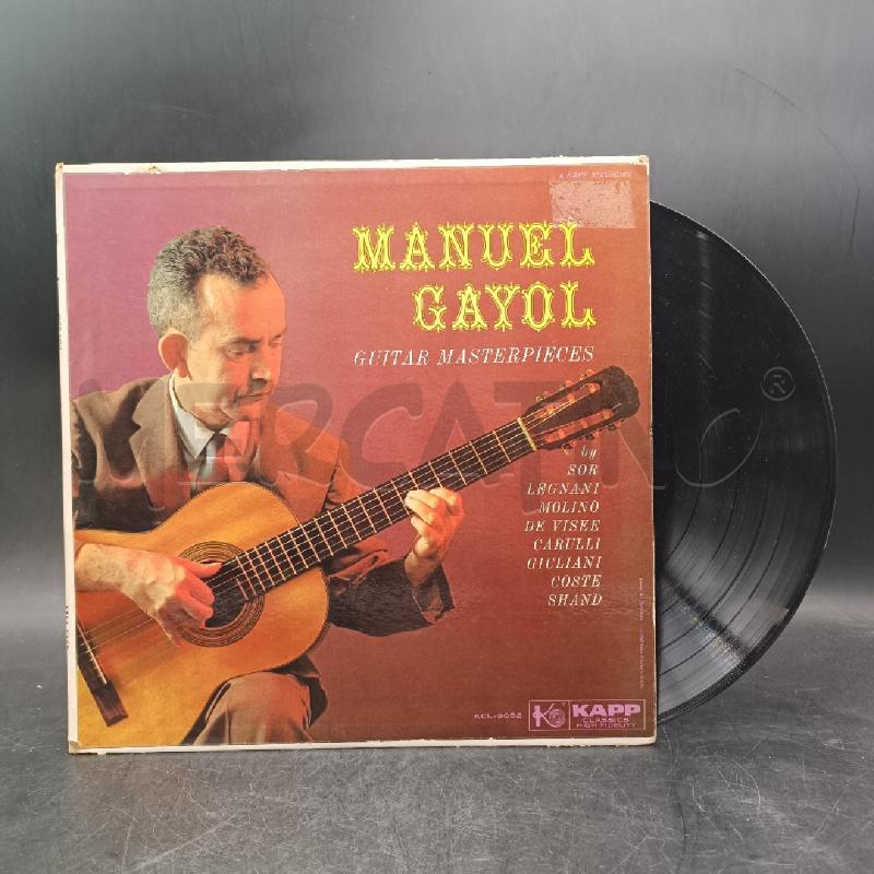 LP MANUEL GAYOL | Mercatino dell'Usato Roma garbatella 1