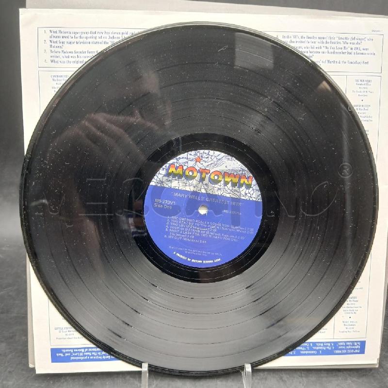 LP MOTOWN USA MARY WELL  | Mercatino dell'Usato Roma garbatella 3
