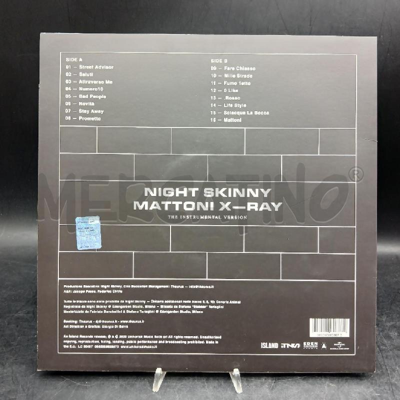 LP NIGHT SKINNY MATTONI X-RAY | Mercatino dell'Usato Roma garbatella 2