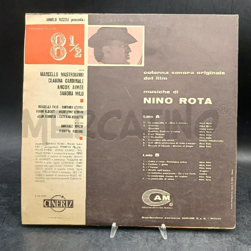 LP NINO ROTA 8 E MEZZO  | Mercatino dell'Usato Roma garbatella 2