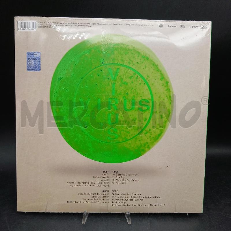 LP NOYZ NARCOS - VIRUS MINT FIRMATO  | Mercatino dell'Usato Roma garbatella 4