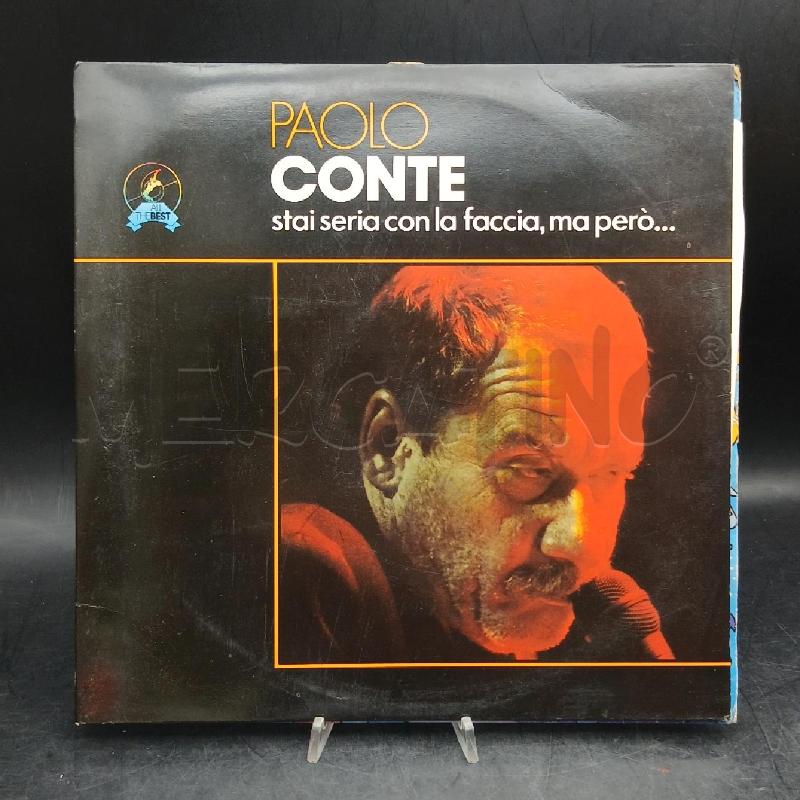 LP PAOLO CONTE STAI SERIA CON LA FACCIA MAS PERO' | Mercatino dell'Usato Roma garbatella 1