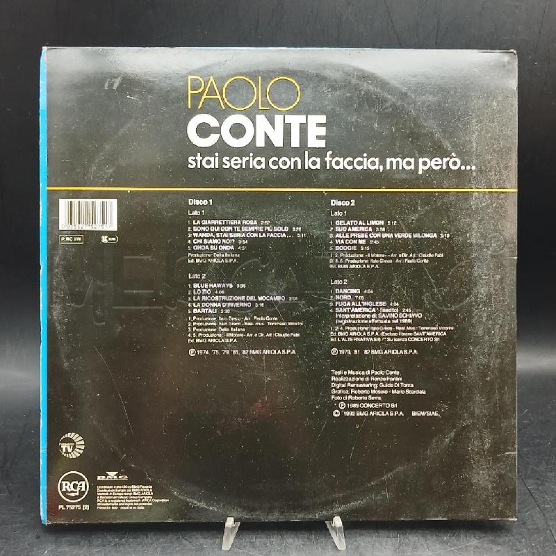 LP PAOLO CONTE STAI SERIA CON LA FACCIA MAS PERO' | Mercatino dell'Usato Roma garbatella 2