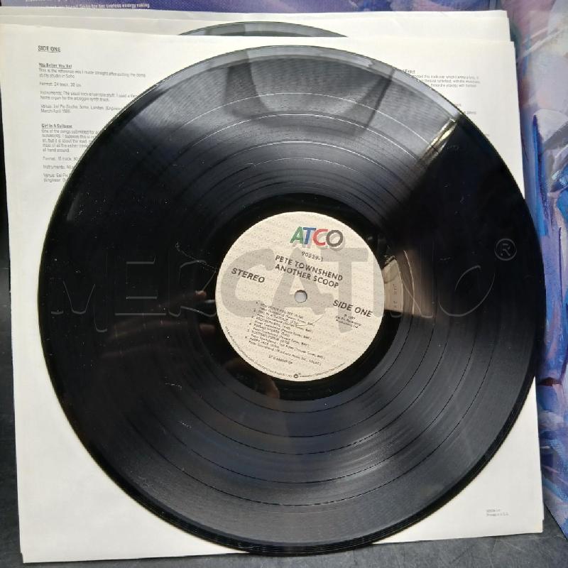 LP PETE TOWNSHEND ANOTHER SCOOP  | Mercatino dell'Usato Roma garbatella 5