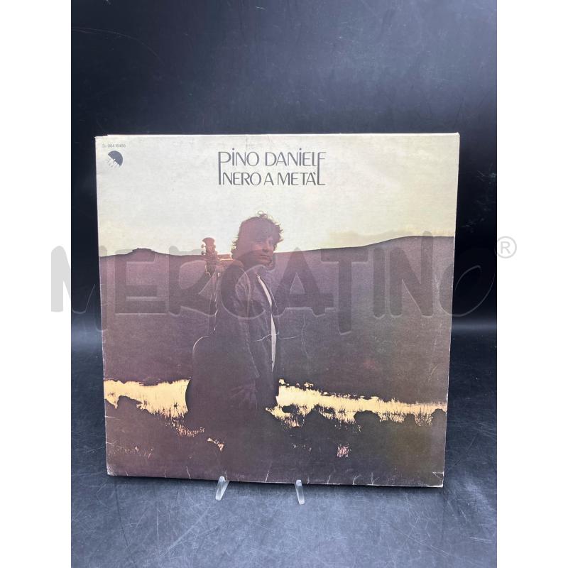 LP PINO DANIELE NERO A METÀ | Mercatino dell'Usato Roma garbatella 1