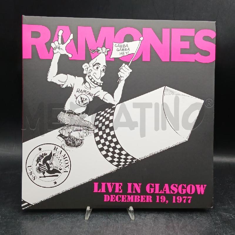 LP RAMONES LIVE IN GLASGOW  | Mercatino dell'Usato Roma garbatella 1