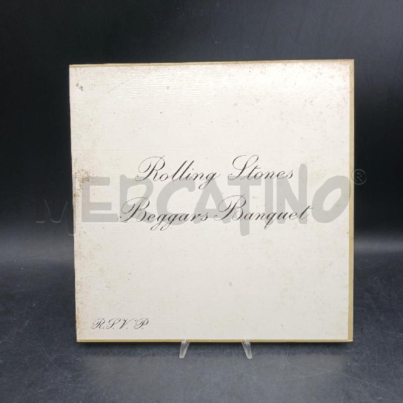 LP ROLLING STONES BEGGARS BANQUEET  | Mercatino dell'Usato Roma garbatella 1