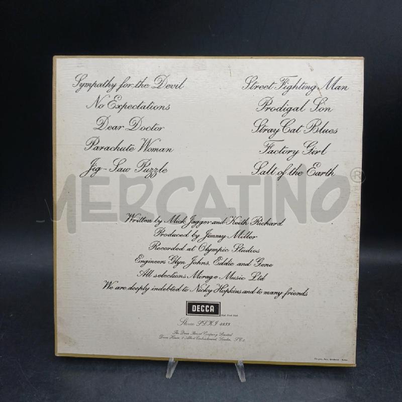 LP ROLLING STONES BEGGARS BANQUEET  | Mercatino dell'Usato Roma garbatella 2
