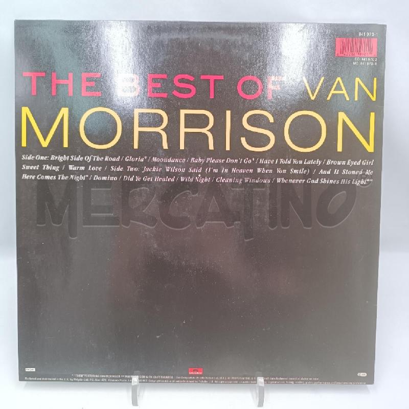 LP THE BEST OF VAN MORRISON  | Mercatino dell'Usato Roma garbatella 2