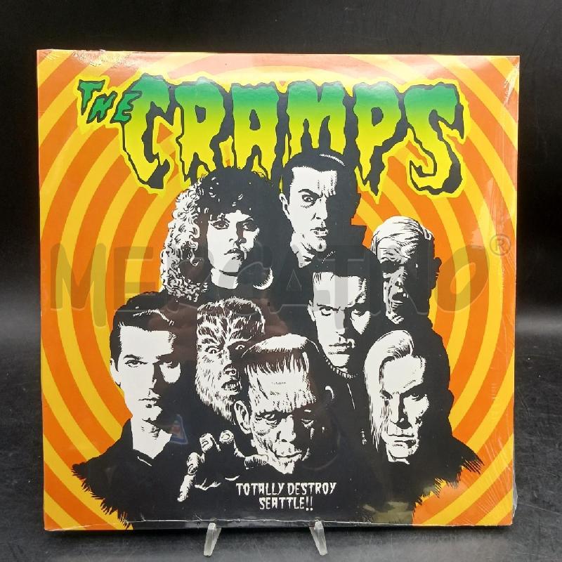 LP THE CRAMPS TOTALLY DESTROY SEATTLE | Mercatino dell'Usato Roma garbatella 1