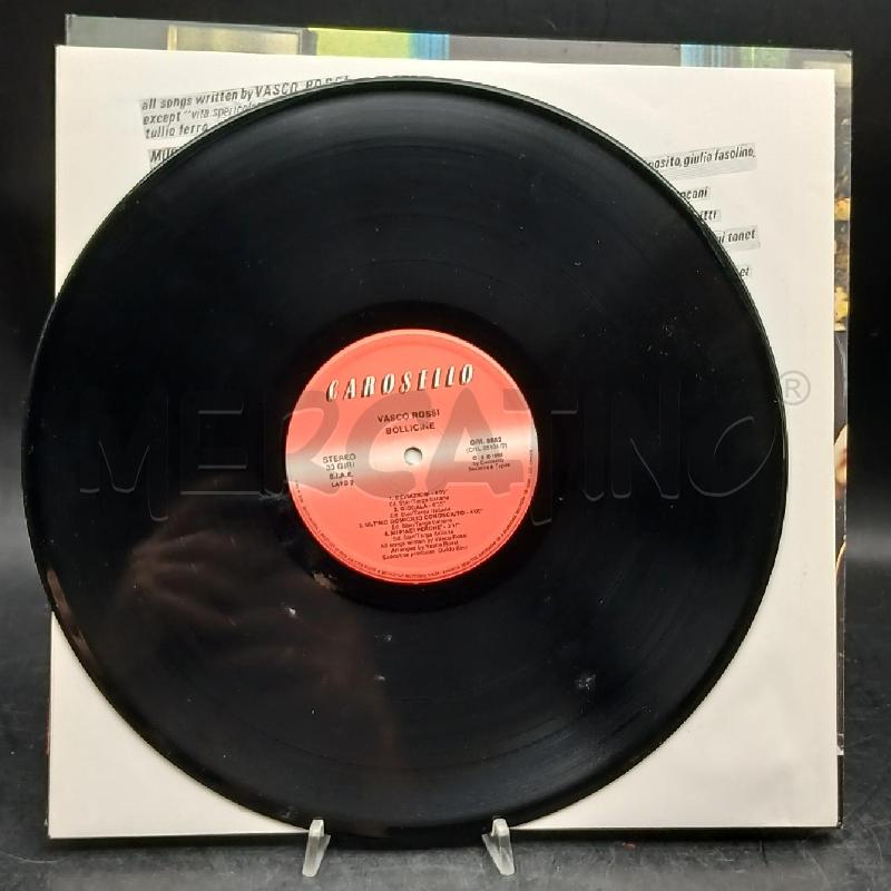 LP VASCO ROSSI BOLLICINE | Mercatino dell'Usato Roma garbatella 4