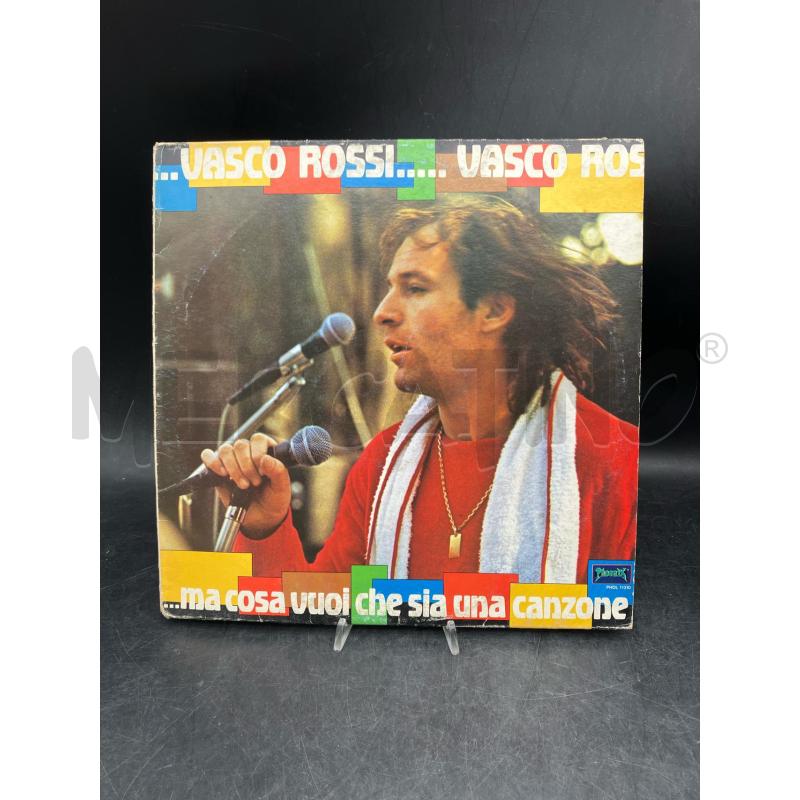 LP VASCO ROSSI MA COSA VUOICHE SIA UNA CANZONE | Mercatino dell'Usato Roma garbatella 1