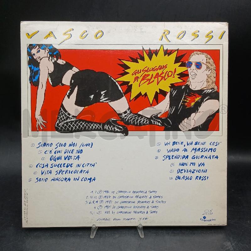 LP VASCO ROSSI SGLOGAN BLASCO  | Mercatino dell'Usato Roma garbatella 2