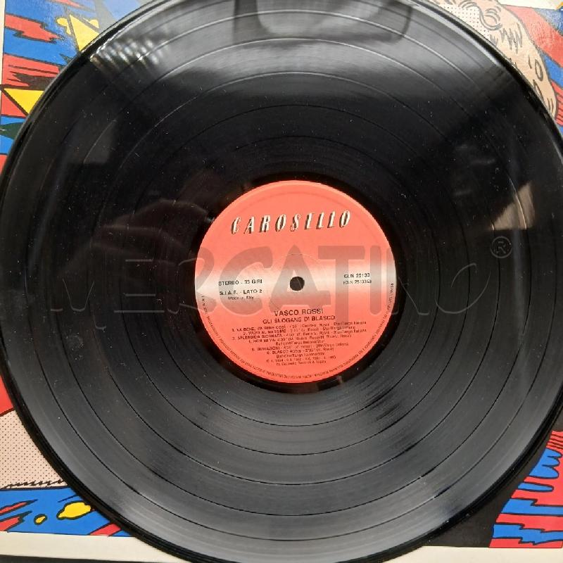 LP VASCO ROSSI SGLOGAN BLASCO  | Mercatino dell'Usato Roma garbatella 3