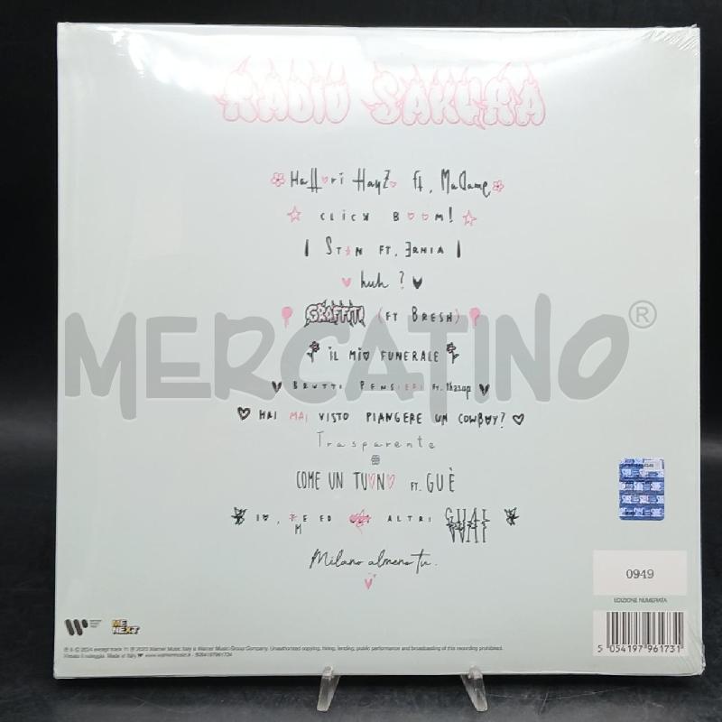 LP  ROSE VILLAIN RADIO SAKURA SEALED NUMERATO 0949 | Mercatino dell'Usato Roma garbatella 2