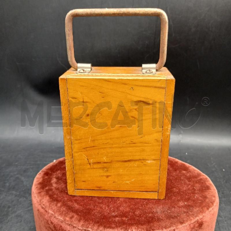 LUCE VINTAGE LEGNO | Mercatino dell'Usato Roma garbatella 2