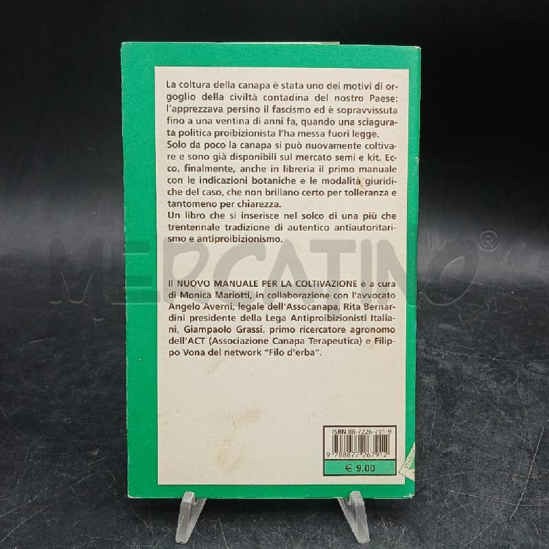 M. MARIOTTI NUOVO MANUALE PER LA COLTIVAZIONE | Mercatino dell'Usato Roma garbatella 3