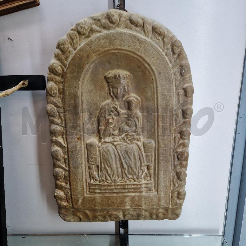 MADONNA IN TRONO VOLTI CHERUBINI | Mercatino dell'Usato Roma garbatella 1