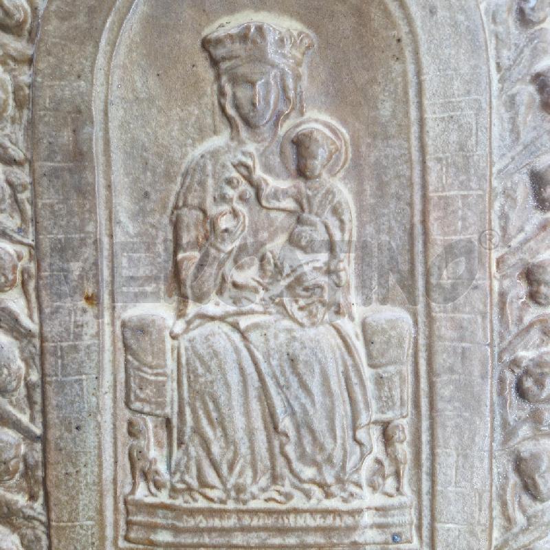 MADONNA IN TRONO VOLTI CHERUBINI | Mercatino dell'Usato Roma garbatella 2