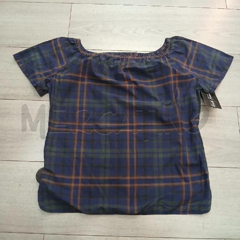 MAGLIA DONNA DOLCE&GABBANA BLU RIGHE MARRONE  | Mercatino dell'Usato Roma garbatella 1