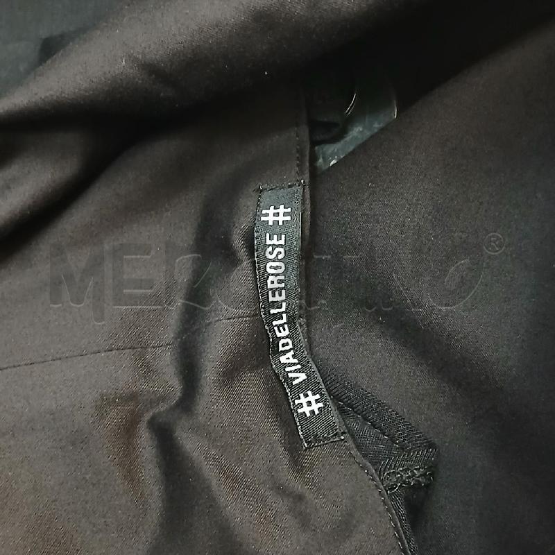 MAGLIA D VIADELLEROSE NERO  | Mercatino dell'Usato Roma garbatella 3