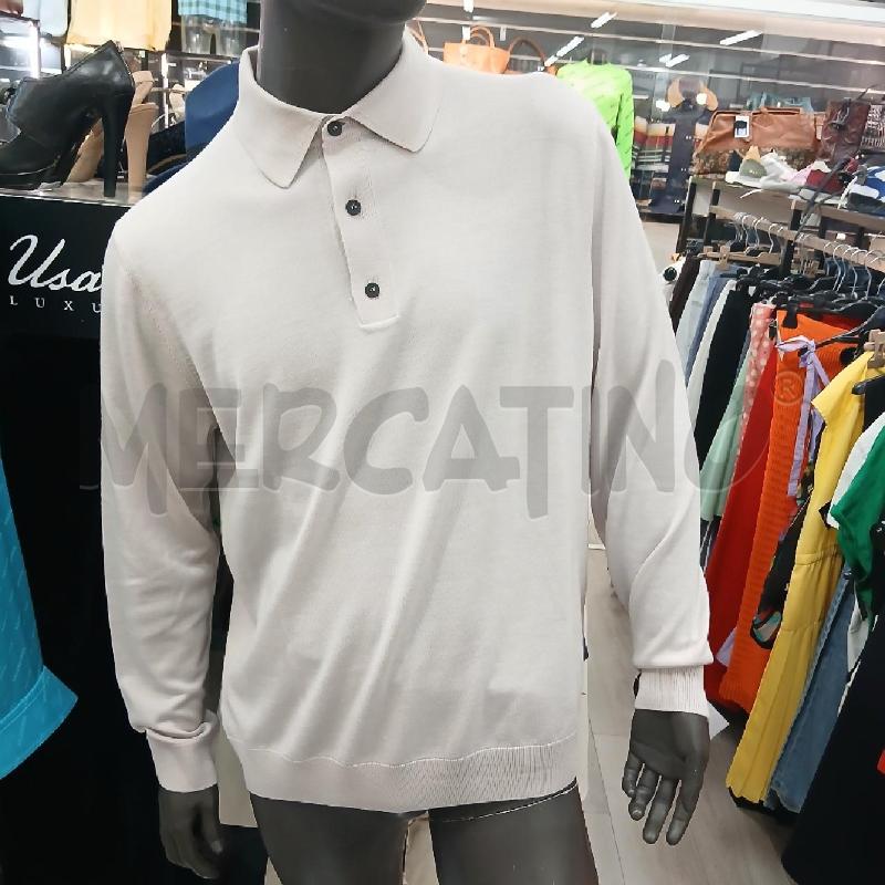 MAGLIA UOMO FERRAGAMO BEIGE  | Mercatino dell'Usato Roma garbatella 1