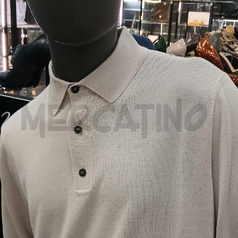 MAGLIA UOMO FERRAGAMO BEIGE  | Mercatino dell'Usato Roma garbatella 2