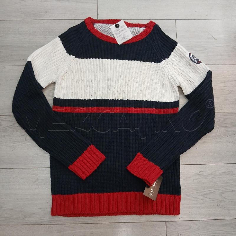 MAGLIA UOMO GF FERRE' BIA BLU ROSSO  | Mercatino dell'Usato Roma garbatella 1
