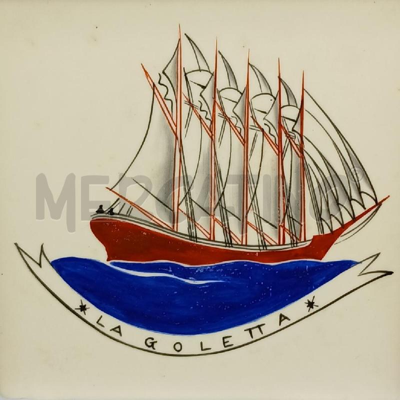MAIOLICA GIO PONTI GINORI SAN CRISTOFORO | Mercatino dell'Usato Roma garbatella 2