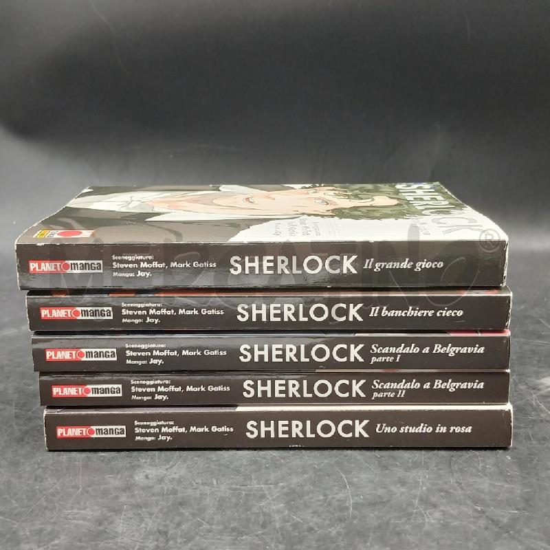 MANGA SHERLOCK HOLMES COMPLETO VOLL. 1-5 | Mercatino dell'Usato Roma garbatella 1