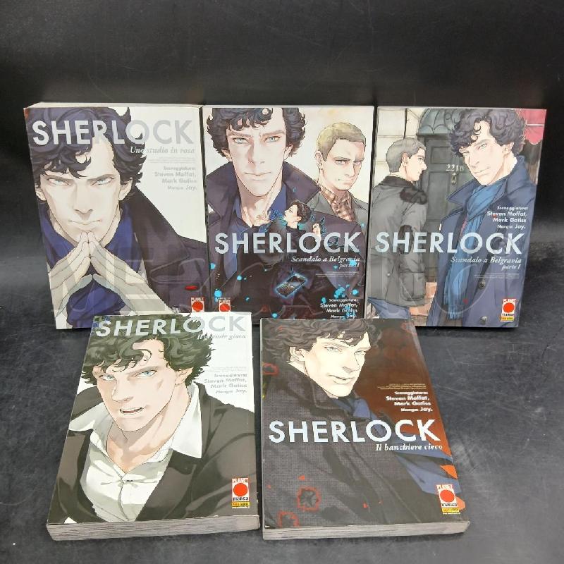 MANGA SHERLOCK HOLMES COMPLETO VOLL. 1-5 | Mercatino dell'Usato Roma garbatella 3