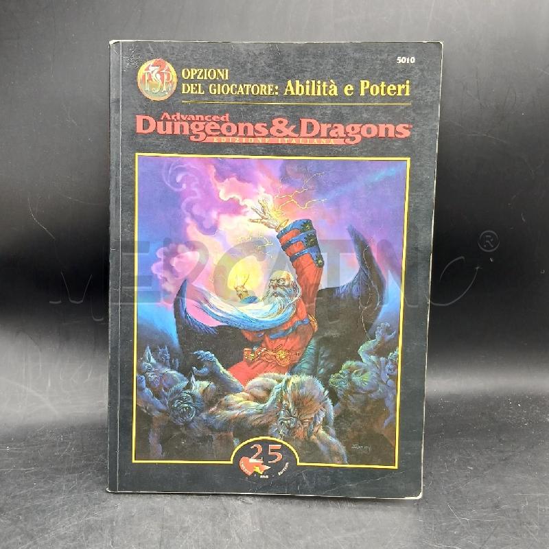 MANUALE AD&D 5010 ABILITÀ E POTERI  | Mercatino dell'Usato Roma garbatella 1