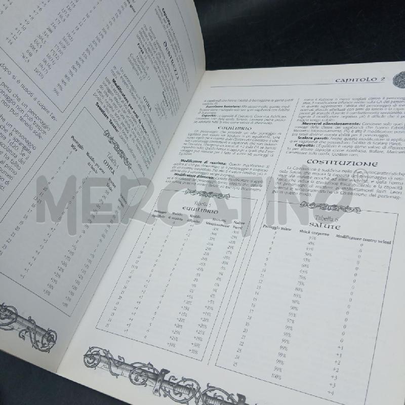 MANUALE AD&D 5010 ABILITÀ E POTERI  | Mercatino dell'Usato Roma garbatella 5