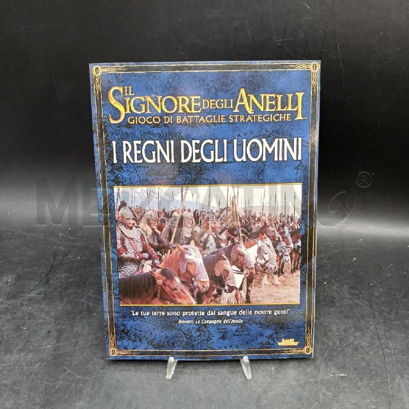 MANUALE IL SIGNORE DEGLI ANELLI I REGNI DEGLI UOMINI | Mercatino dell'Usato Roma garbatella 1