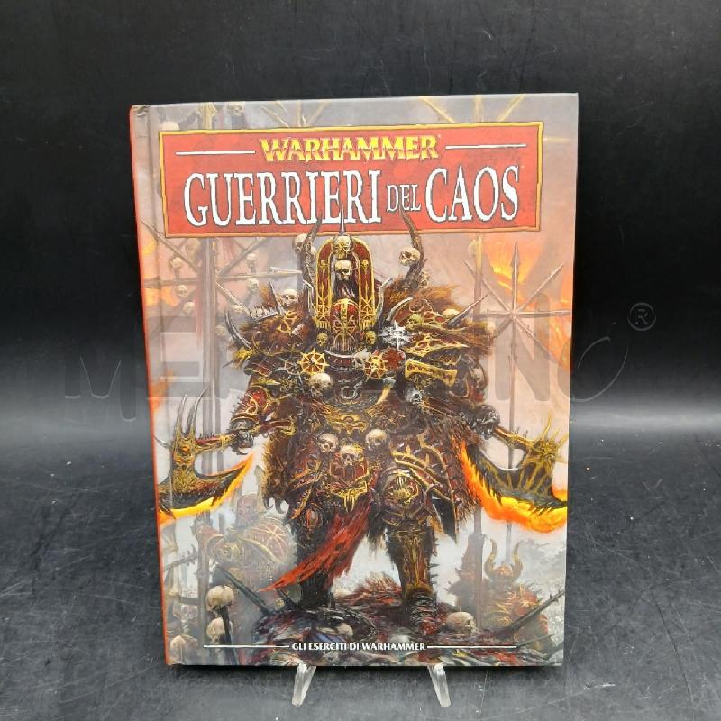 MANUALE WARHAMMER GUERRIERI DEL CAOS HARDCOVER | Mercatino dell'Usato Roma garbatella 1
