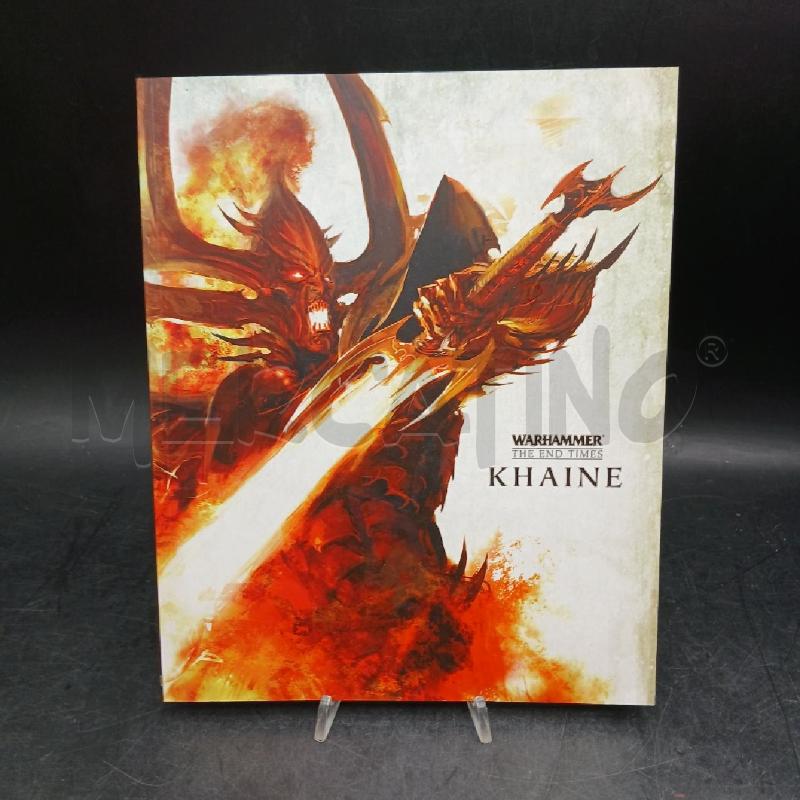 MANUALE WARHAMMER KHAINE  | Mercatino dell'Usato Roma garbatella 1