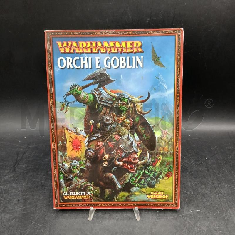 MANUALE WARHAMMER ORCHI E GOBLIN | Mercatino dell'Usato Roma garbatella 1