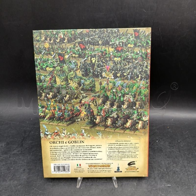 MANUALE WARHAMMER ORCHI E GOBLIN HARDCOVER | Mercatino dell'Usato Roma garbatella 2