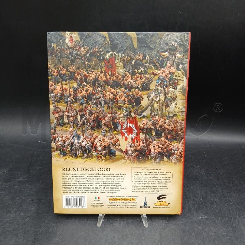 MANUALE WARHAMMER REGNI DEGLI OGRI | Mercatino dell'Usato Roma garbatella 2