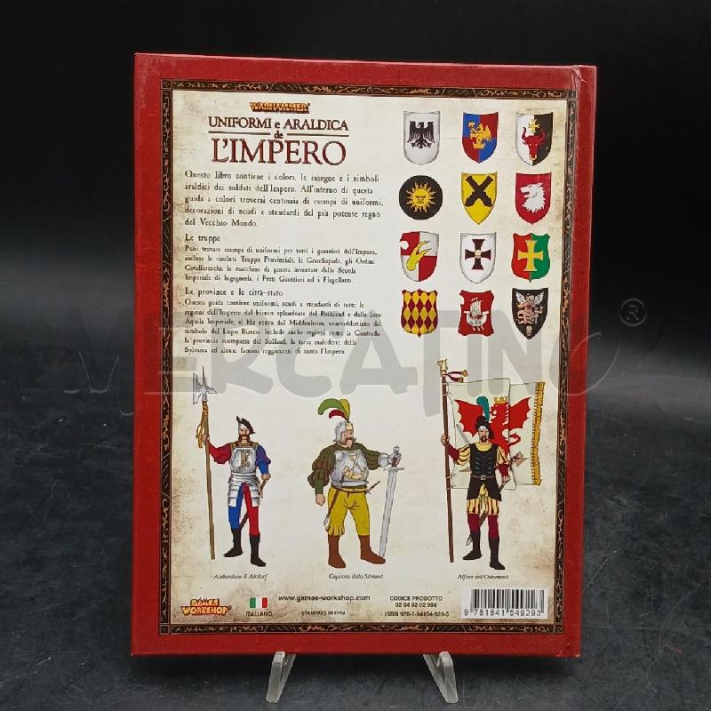 MANUALE WARHAMMER UNIFORMI E ARALDICA IMPERO  | Mercatino dell'Usato Roma garbatella 2