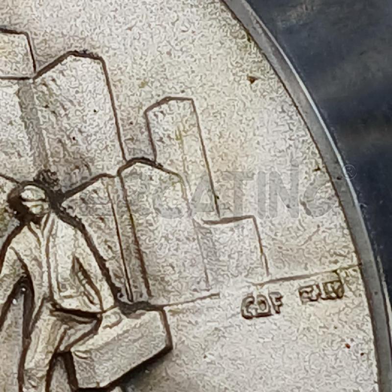 MEDAGLIA PATRONES IMIMGRANT  | Mercatino dell'Usato Roma garbatella 3