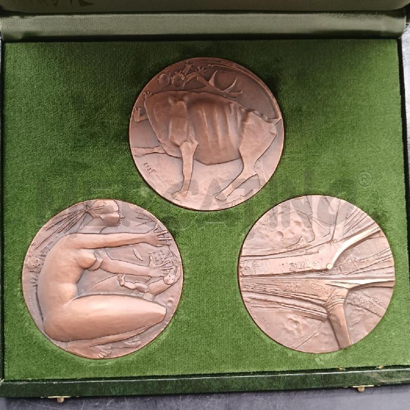 MEDAGLIA SAN MARINO TRITTICO CELEBRATIVE  | Mercatino dell'Usato Roma garbatella 2