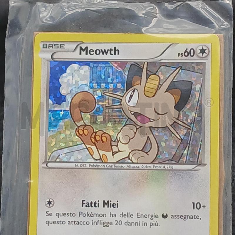 MEOWTH 11/12 MCDONALD'S PROMO 2016 SEALED | Mercatino dell'Usato Roma garbatella 2