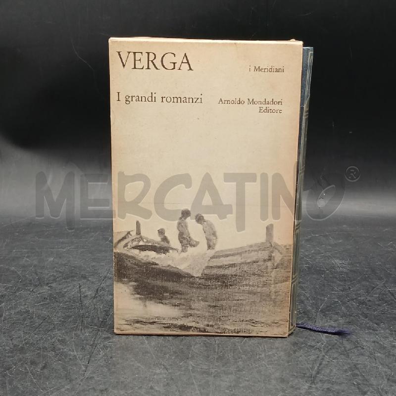 MERIDIANI VERGA I GRANDI ROMANZI | Mercatino dell'Usato Roma garbatella 1