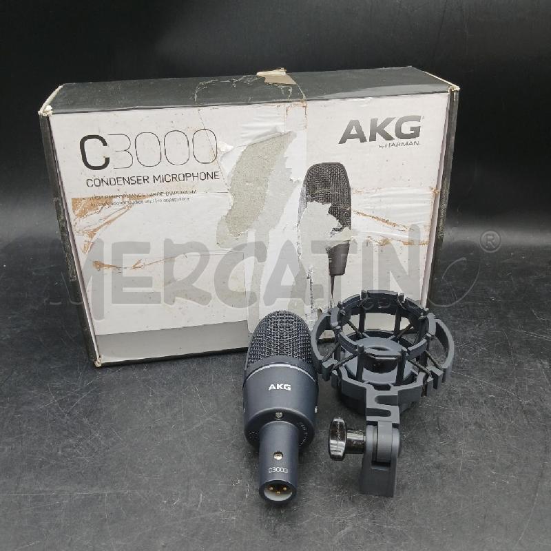 MICROFONO AKG C3000 CONDENSATORE | Mercatino dell'Usato Roma garbatella 1