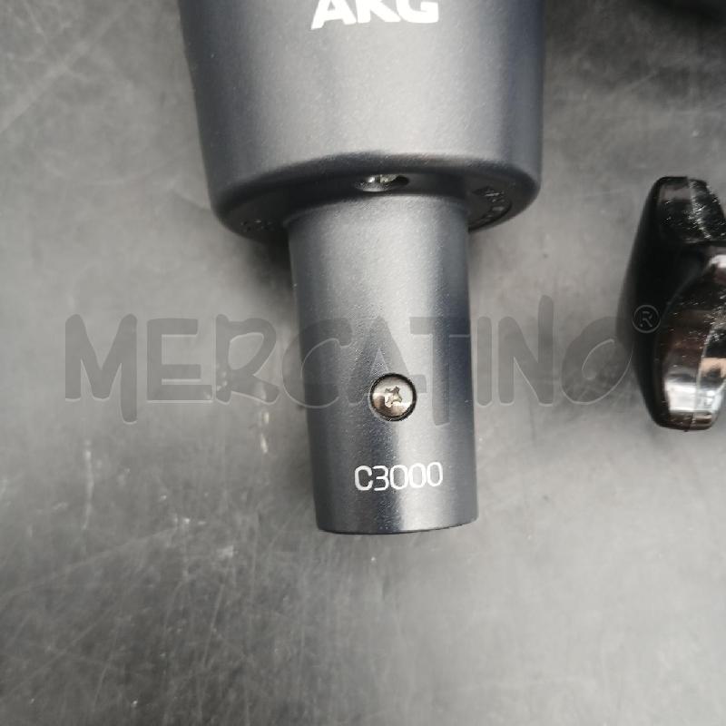 MICROFONO AKG C3000 CONDENSATORE | Mercatino dell'Usato Roma garbatella 3